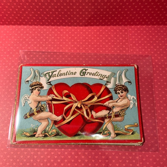 5 Antique Valentine’s Day Postcards - Picture 9 of 9
